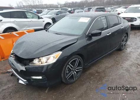 2017 Honda Accord Sport z USA, uszkodzony, nr VIN 1HGCR2F54HA100871